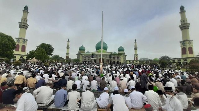 Dok. Pribadi: Suasana di Masjid Agung An-Nur Pekanbaru