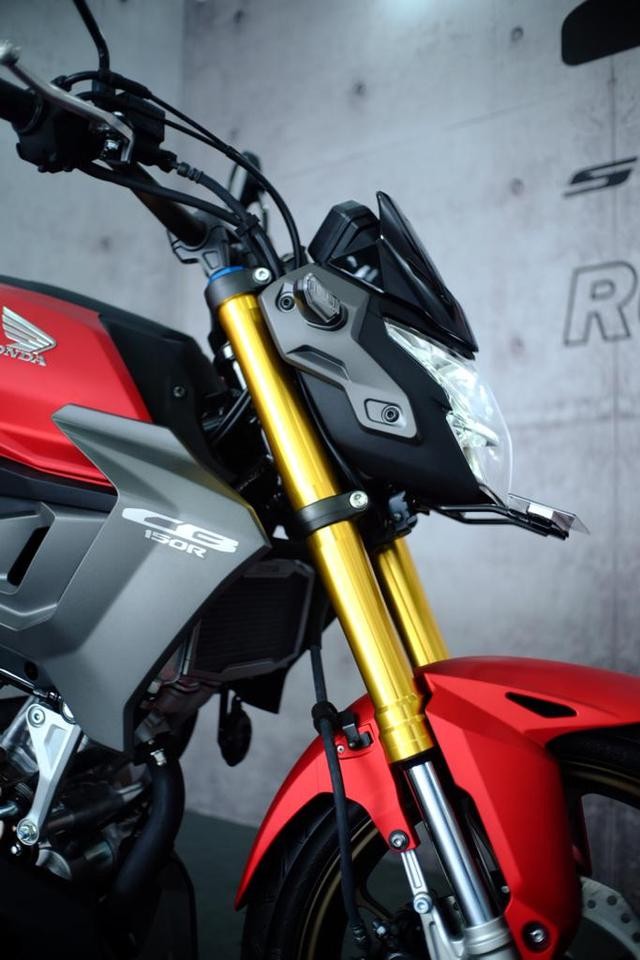 Suspensi upside down all new Honda CB150R. Foto: Bangkit Jaya Putra/kumparan