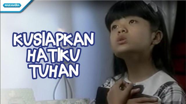 Video klip Kusiapkan Hatiku Tuhan - Nikita. Foto: YouTube/Maranathaindonesia Official