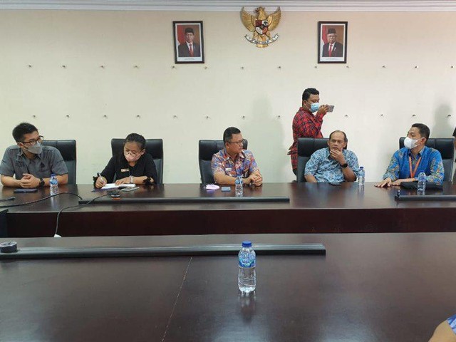 Sidak Ombudsman Kepri ke PLTU Tanjungkasam, Batam. (Foto: ist)