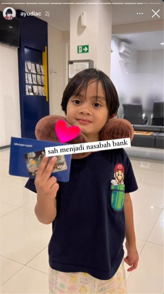 IG Story Ayudia Bing Slamet.