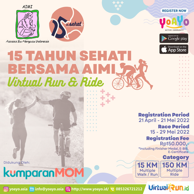 Rayakan Ulang Tahun ke-15, AIMI Ajak Semua Pihak Dukung Menyusui (102350)