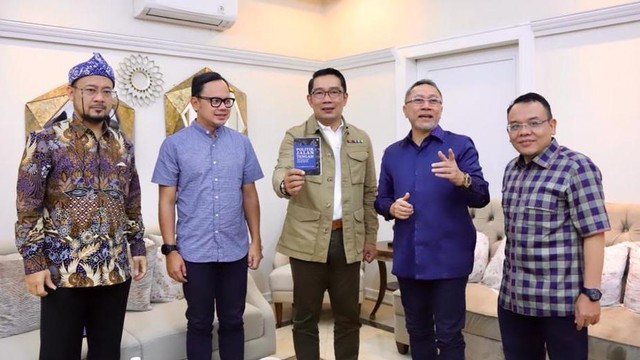 Pertemuan Gubernur Jawa Barat Ridwan Kamil dan Pengurus DPP PAN. Foto: DPP PAN