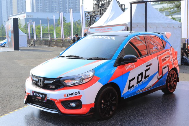 Honda Brio RS Urbanite Edition jadi mobil ofisial COC Sirkuit Sentul. Foto: Honda Prospect Motor