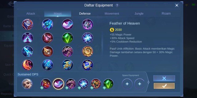 Build Harith Tersakit 2022 Versi Top Global, Ini Rekomendasinya! (151678)