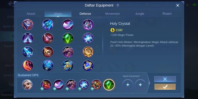 Build Harith Tersakit 2022 Versi Top Global, Ini Rekomendasinya! (151682)