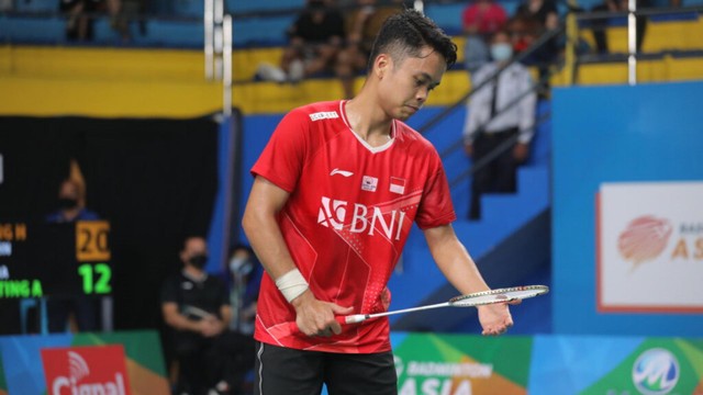 Pebulutangkis Indonesia, Anthony Sinisuka Ginting. Foto: Situs Resmi PBSI.