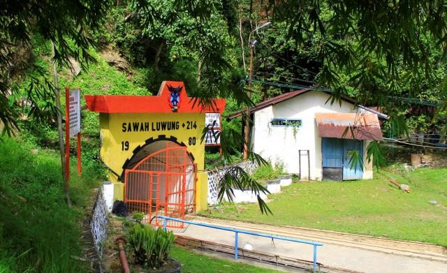 Tambang Sawah Luwung Kota Sawahlunto. (Foto: M. Hendra/Langkan.id)