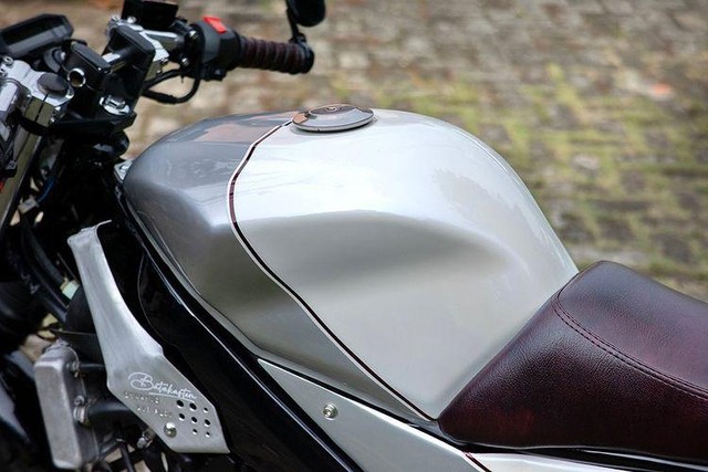 Bikin Pangling, Modifikasi Yamaha Vixion Cafe Racer (15573)