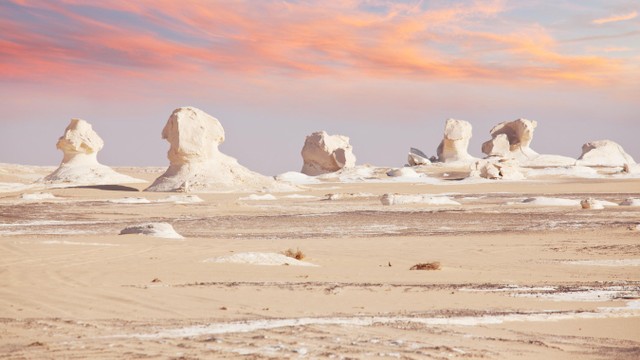Gurun Putih di Mesir. Foto: high fliers/Shutterstock