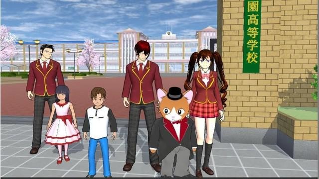 Ilustrasi Sakura School Simulator. Foto: Garusof