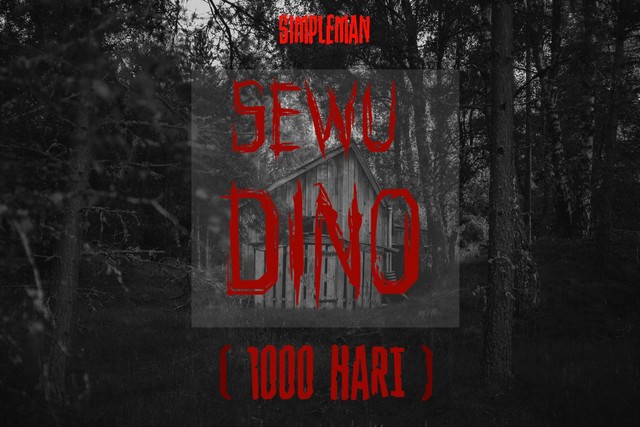 Ilustrasi cerita horor Sewu Dino. Foto: Twitter @SimpleMan