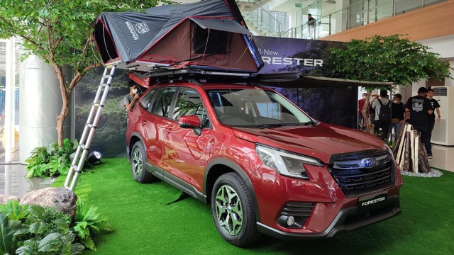The All New Subaru Forester resmi meluncu pada Rabu (18/5/2022). Foto: Jamal Ramadhan/kumparan
