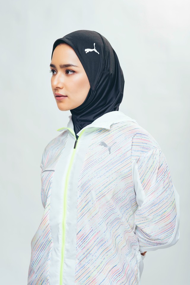 PUMA meluncurkan activewear hijab pertamanya, Hijab PUMA, pada Selasa (17/5/2022) lalu. Foto: PUMA Indonesia