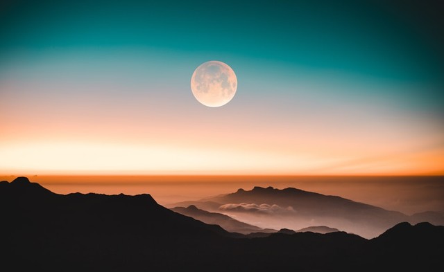 Kata Mutiara tentang Bulan pada Malam Hari, Foto: Unsplash/malith d karunarathne 