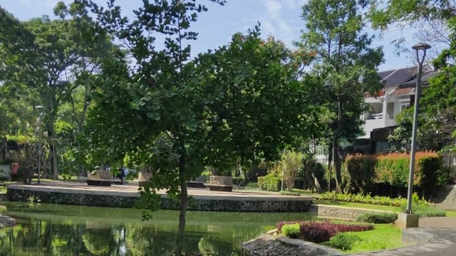 Taman Spathodea, Jagakarsa, Jakarta Selatan.