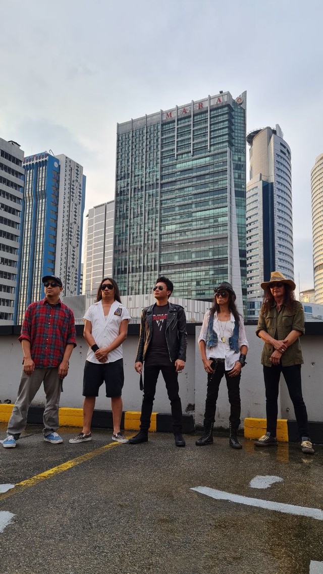 Grup band rock asal Malaysia, Search. Foto: Dok. Search