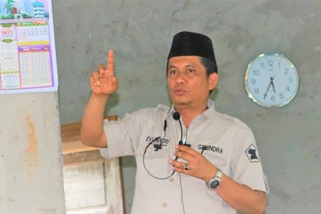 Sekretaris DPD Gerindra Sumatera Barat Evi Yandri Rajo Budiman. Foto: dok humas