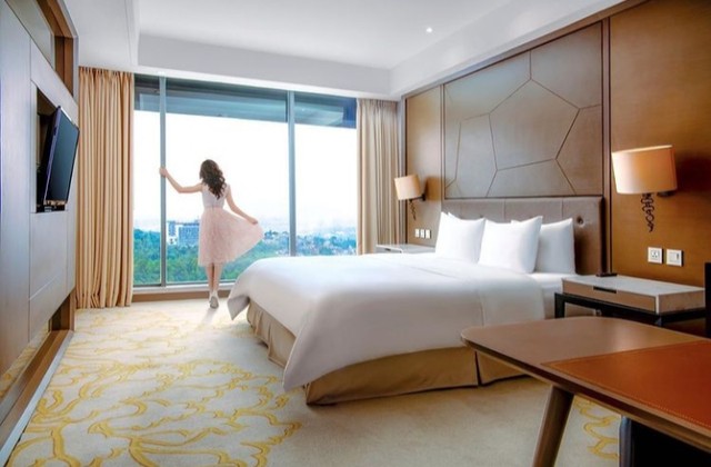 Ilustrasi hotel bintang 5 di Bandung Foto: Instagram/ @intercontinental_bandung