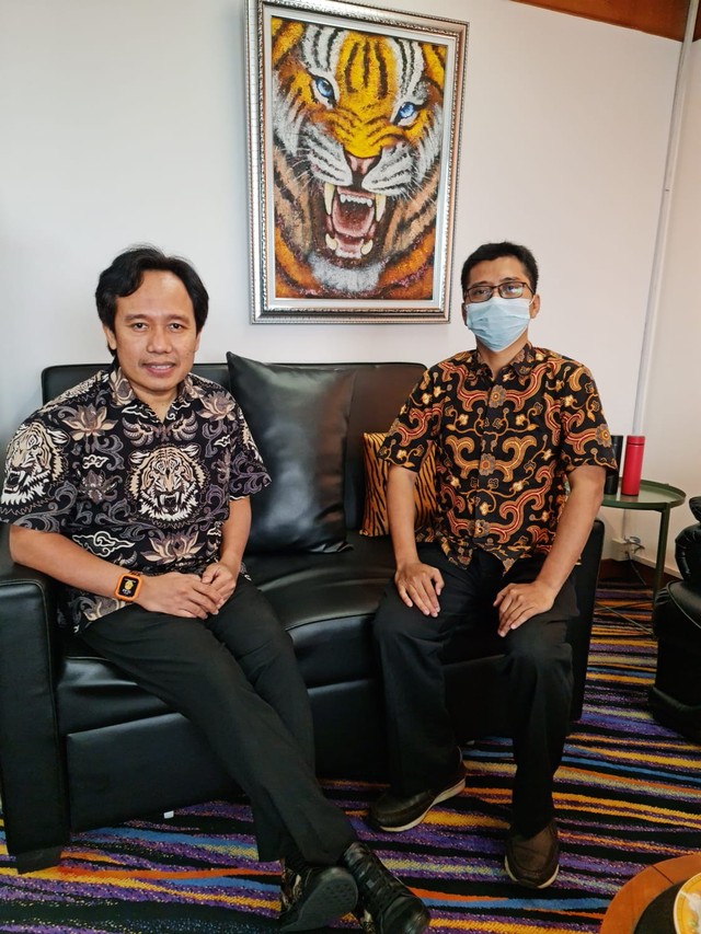 Bersama Mr. Ce. Dok. Pribadi