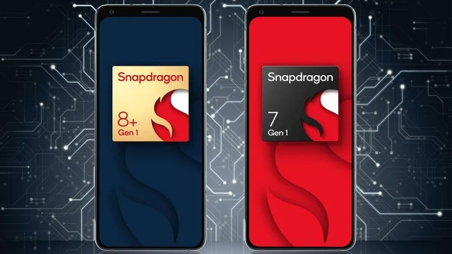 Snapdragon 8 Plus Gen 1 dan Snapdragon 7 Gen 1. Foto: Dok. Qualcomm