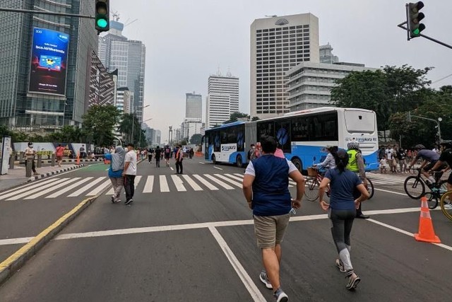 Polisi Akan Evaluasi Operasional Bus Transjakarta Saat CFD (125650)