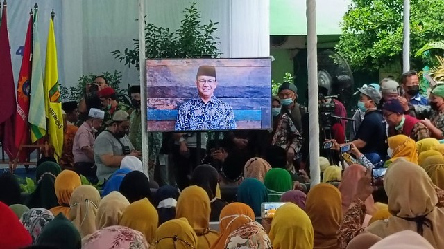 Halal bihalal Muhammadiyah DKI Jakarta, Minggu (22/5/2022). Foto: Annisa Thahira Madina/kumparan