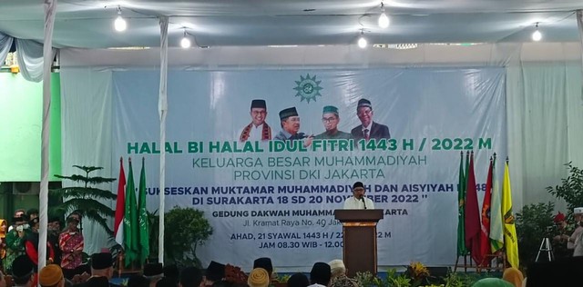 Dukungan Anies Capres Bergaung di Halalbihalal Muhammadiyah DKI (27504)