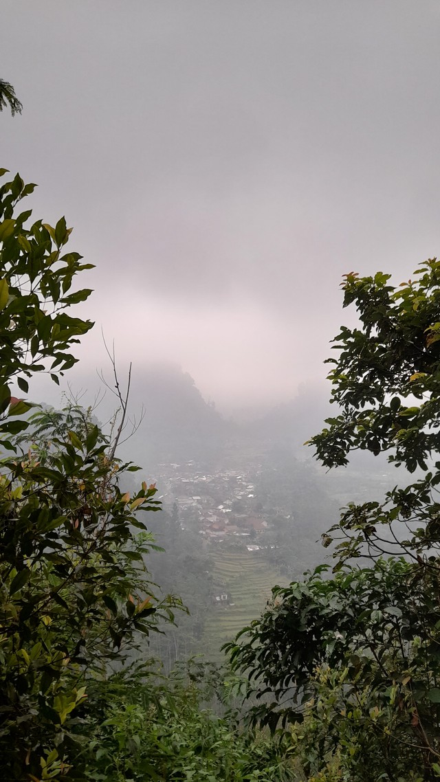 Foto pemandangan alam di Purwokerto.