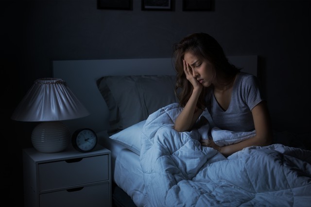 Ilustrasi susah tidur. Foto: amenic181/Shutterstock
