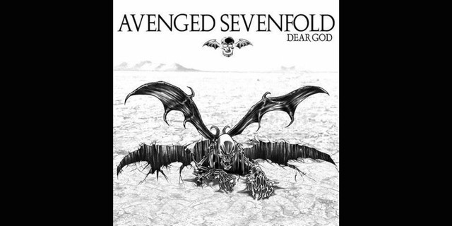 Ilustrasi sampul lagu Dear God oleh Avenged Sevenfold. Foto: Spotify