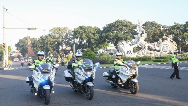 Korlantas Polri Pastikan Pengamanan GPDRR dan G20 di Bali Berjalan Baik (107395)
