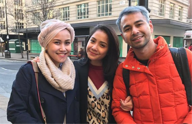 Raffi Ahmad, Nagita Slavina, dan Mimi Bayuh. Foto: Instagram/mimibayuh