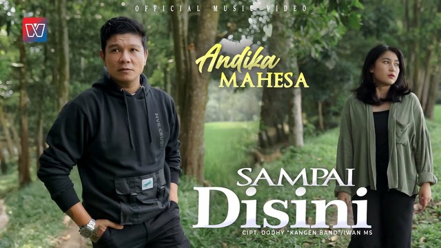 Ilustrasi tangkapan layar video klip Sampai Disini oleh Andika Mahesa. Foto: YouTube/WAHANA STUDIO's
