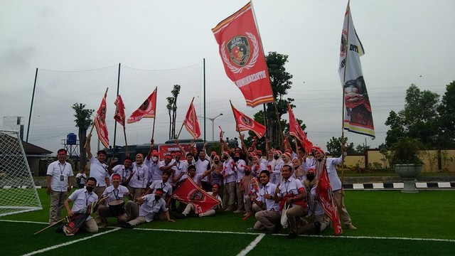 Dirkrimum Hattrick, Polda Lampung Kalahkan Insan Media dengan Skor 3-1 (5)