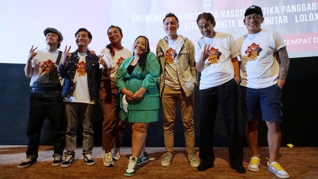 Konferensi pers usai Gala Premiere film Ngeri-ngeri Sedap di Epicentrum XXI Kuningan, Jakarta, Rabu (25/5/2022). Foto: Jamal Ramadhan/kumparan