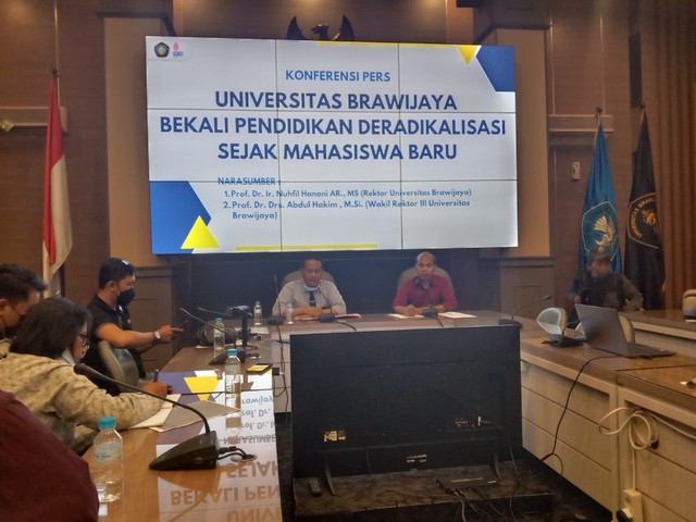 UB berkomitmen mencegah terorisme lewat pendidikan deradikalisasi pada mahasiswa sejak dini. Foto: Ulul Azmy