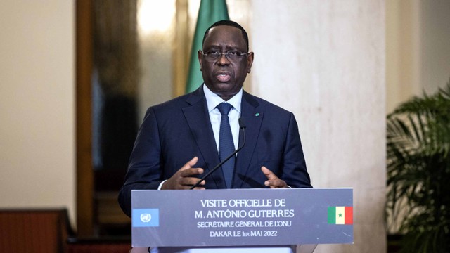 Presiden Senegal, Macky Sall. Foto: John Wessels/AFP