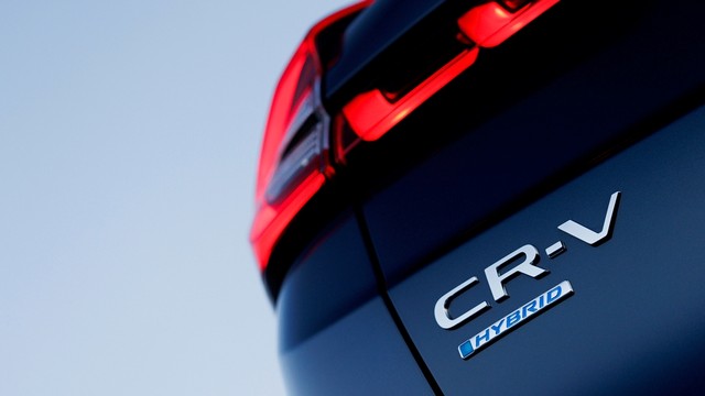 Teaser dari Honda CR-V generasi terbaru dengan teknologi hybrid. Foto: Honda