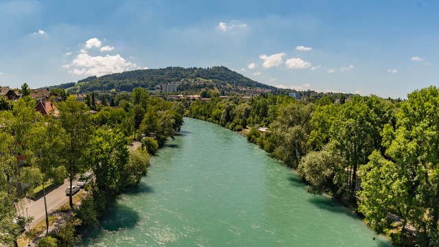 Sungai Aare di Swiss. Foto: Peter Stein/Shutterstock.