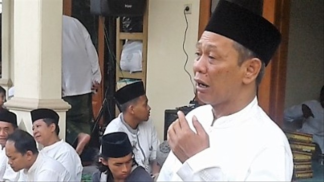 Guru mengaji Presiden Jokowi, KH Abdul Karim. FOTO: Agung Santoso