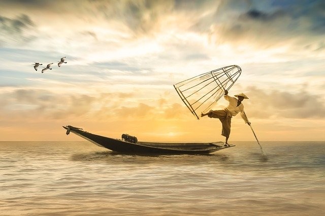 Ilustrasi mengapa cerita nelayan dan ikan mas disebut sebagai cerita fiksi, sumber: www.pixabay.com
