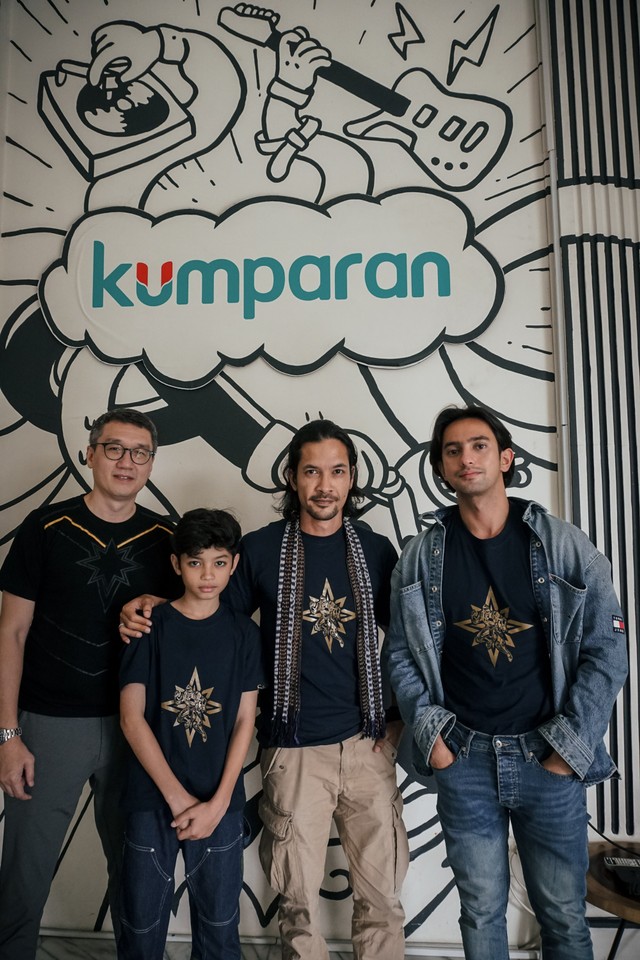 Mochtar Sarman, Ali FIkri, Edward Akbar dan Omar Daniel di kumparan. Foto: Jamal Ramadhan/kumparan