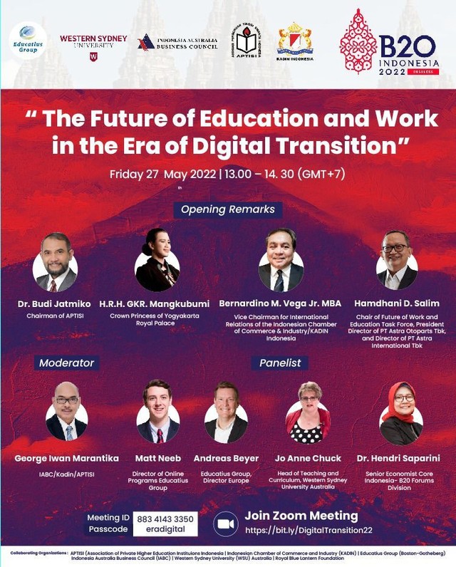 Forum B20 Indonesia Bahas Masa Depan Pendidikan dan Pekerjaan di Era Digital (175822)