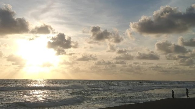 Pantai Glagah, Kulon Progo, Yogyakarta. Foto: dokumen pribadi.