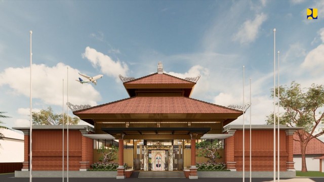 PUPR bangun Terminal VVIP Bandara I Gusti Ngurah Rai Bali untuk akses tamu KTT G20. Foto: Dok: PUPR