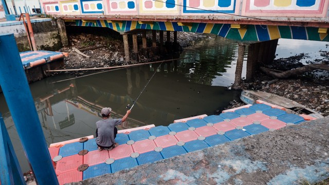 Kondisi wisata sungai sekanak yang terbengkalai lantaran kurangnya perhatian dari Wali Kota Palembang, Senin (30/5) Foto: abp/wisnu/Urban Id