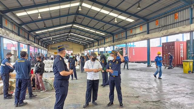Satgasus Pencegahan Korupsi Polri dipimpin Novel Baswedan melakukan site visit ke KPU Bea dan Cukai Tipe A Tanjung Priok. Foto: Dok. Istimewa