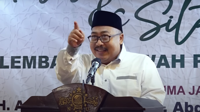 Ketua PBNU Ahmad Fahrur Rozi atau Gus Fahrur. Foto: YouTube/TVNU