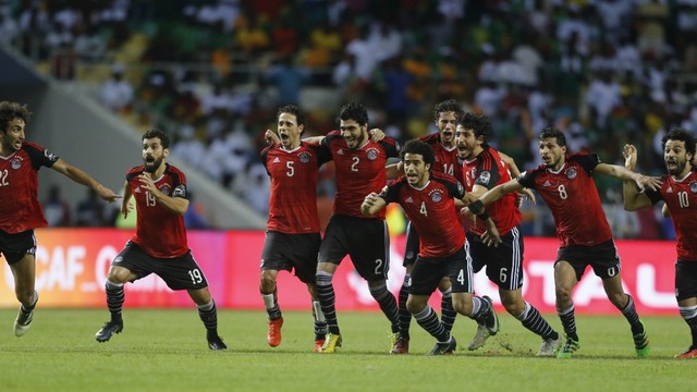 Tim Nasional (Timnas) Mesir Foto: Amr Abdallah Dalsh Livepic/Reuters